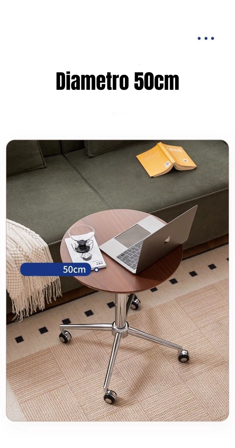 MESA LATERAL AUXILIAR CENTRO REGULABLE 63-85CM SIDE CAFE - 6