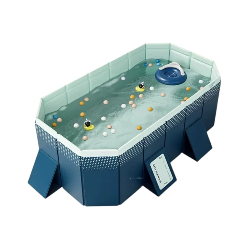 PISCINA PLEGABLE NO REQUIERE INFLADO 210CM NIÑOS LUBABYCAS - 1
