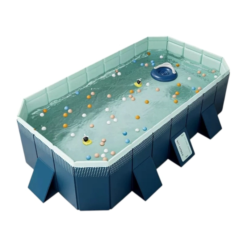 PISCINA PLEGABLE NO REQUIERE INFLADO 300CM NIÑOS LUBABYCAS - 1