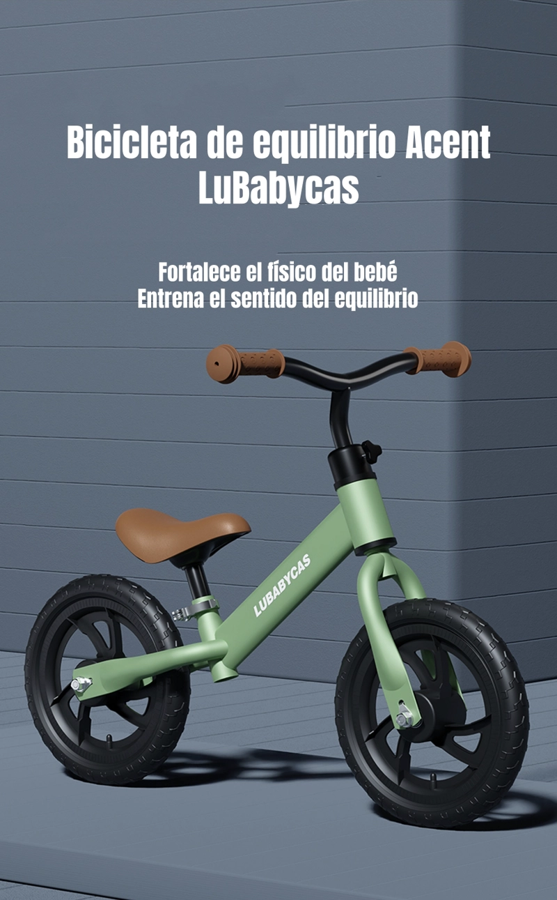 BICICLETA DE EQUILIBRIO 2-6 AÑOS ARO 12 ACENT LUBABYCAS - 2