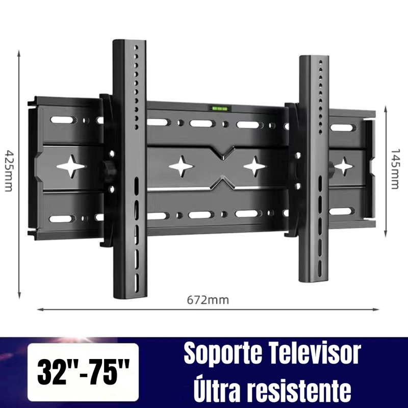 SOPORTE TV RECLINABLE CON NIVEL 32' A 75' BY LUBABYCAS - 2