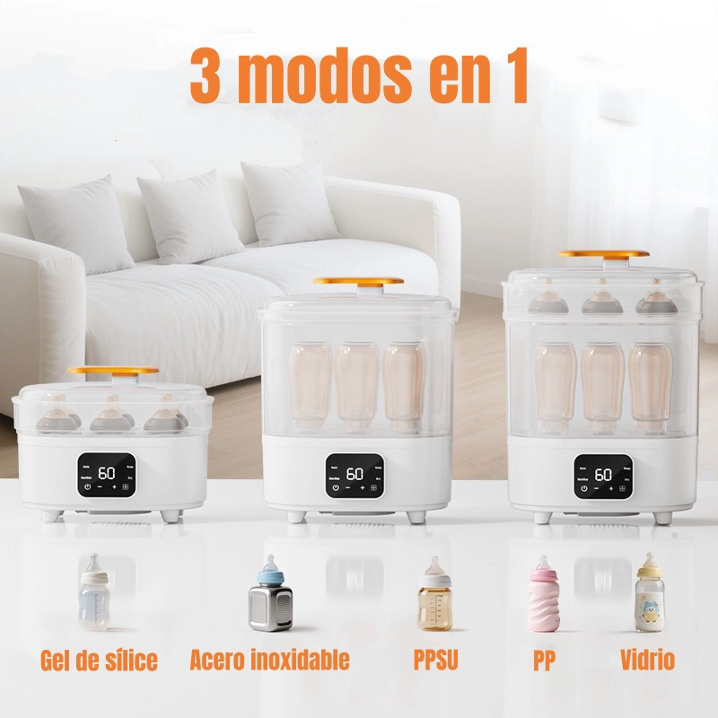 ESTERILIZADOR Y SECADOR ELE CTRICO MAMADERAS BY LUBABYCAS - 4