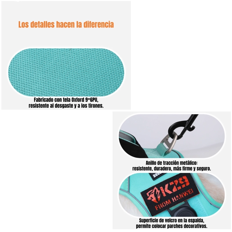 ARNE S PARA PERRO AJUSTABLE CON CORREA 1,5M REFLECTANTE KAYLA - 6