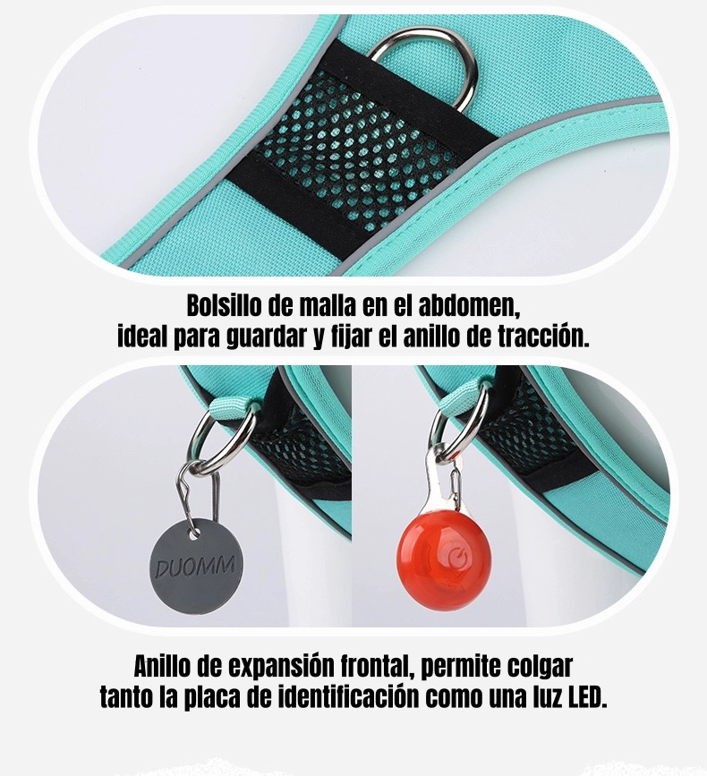 ARNE S PARA PERRO AJUSTABLE CON CORREA 1,5M REFLECTANTE KAYLA - 7