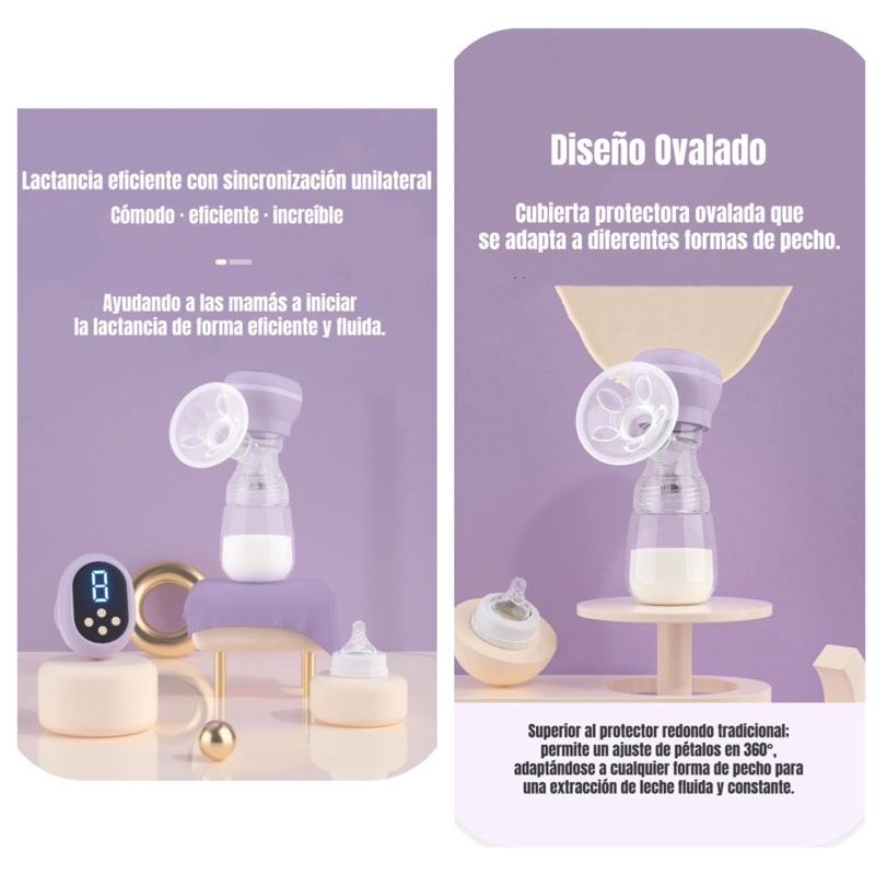 EXTRACTOR DE LECHE ELE CTRICO 10 BOLSAS RH289 VERDE LUBABYCAS - 4