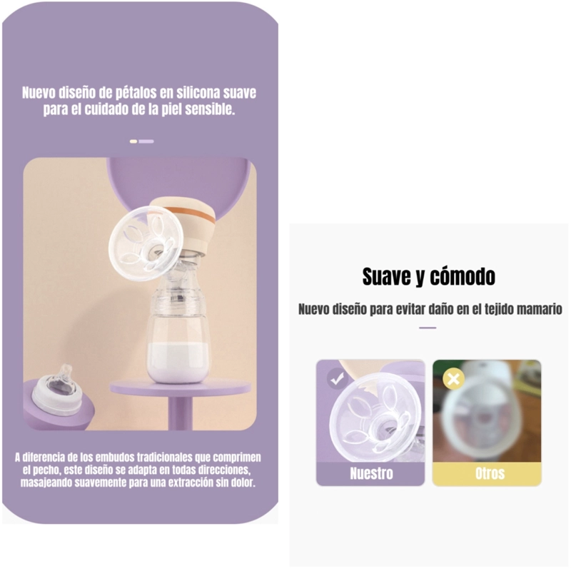 EXTRACTOR DE LECHE ELE CTRICO 10 BOLSAS RH289 VERDE LUBABYCAS - 6