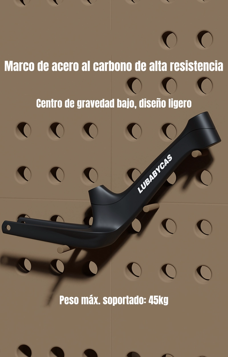 BICICLETA DE EQUILIBRIO ARO 12 2-7 AÑOS ELITE LUBABYCAS - 3
