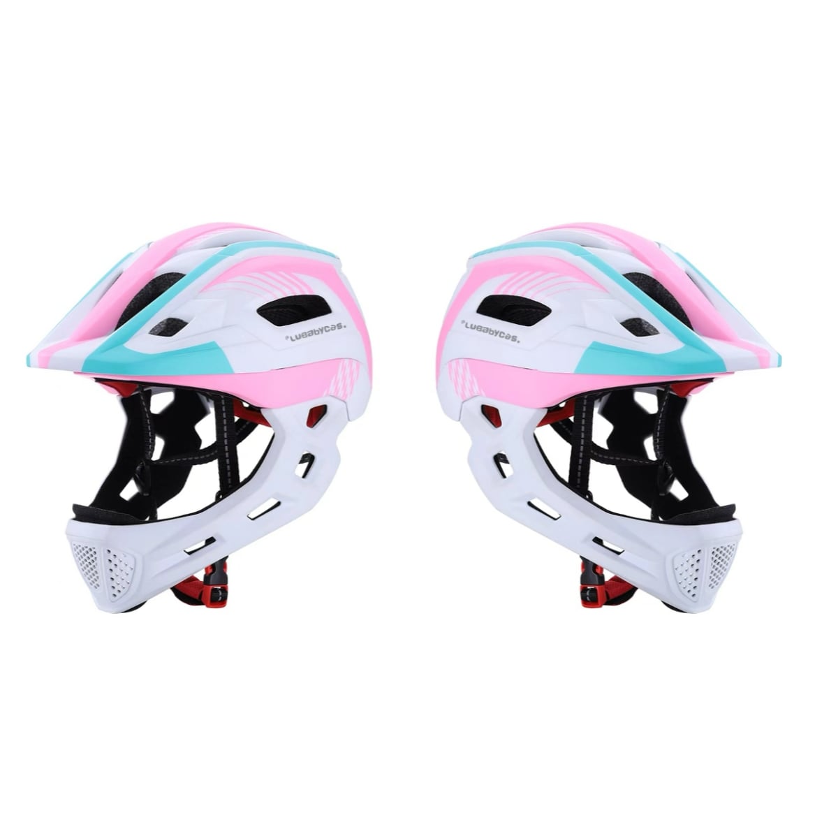 CASCO INTEGRAL INFANTIL BICI 2 EN 1 CON LUZ NEUE LUBABYCAS - 1
