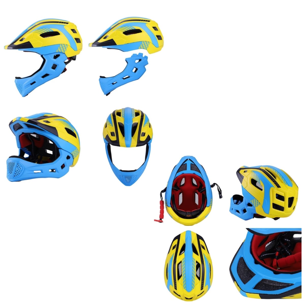 CASCO INTEGRAL INFANTIL BICI 2 EN 1 CON LUZ NEUE LUBABYCAS - 3