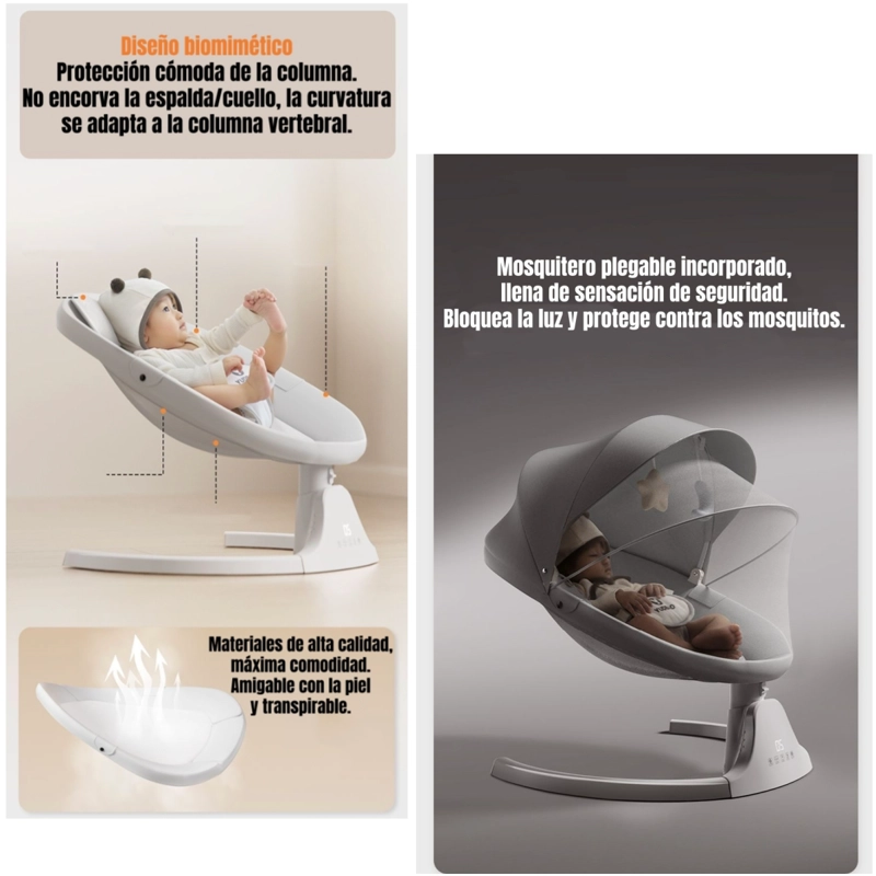 MECEDORA ELE CTRICA LUBABYCAS BLUETOOTH TURBO - 3