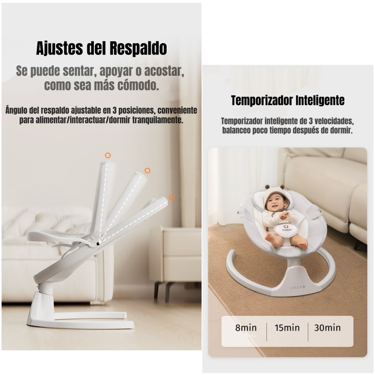 MECEDORA ELE CTRICA LUBABYCAS BLUETOOTH TURBO - 4