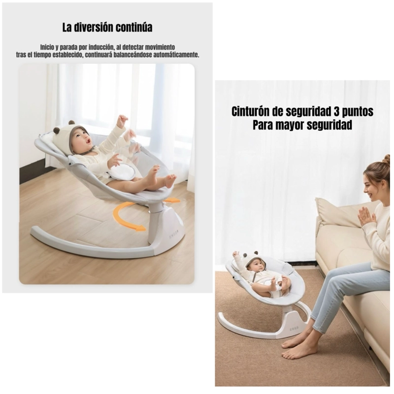 MECEDORA ELE CTRICA LUBABYCAS BLUETOOTH TURBO - 5