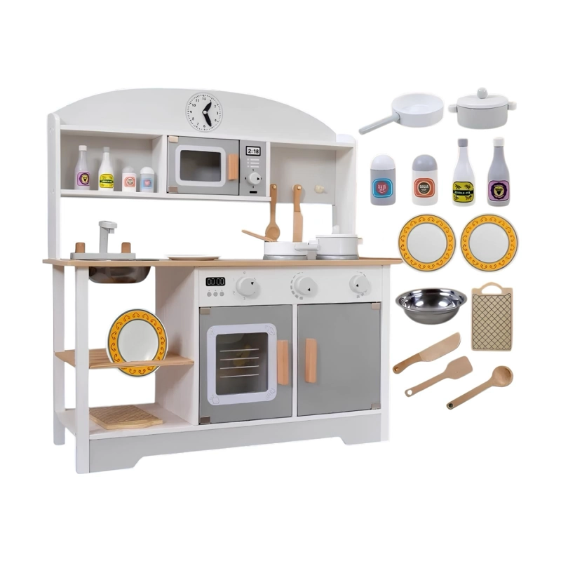 COCINA DE JUGUETE INFANTIL NIÑOS LUBABYCAS ACCESORIOS CHEF - 1