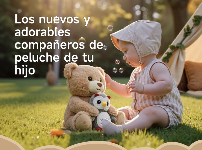 PELUCHE INTERACTIVO OSO MUSICAL GRABACION JP008 LUBABYCAS - 4