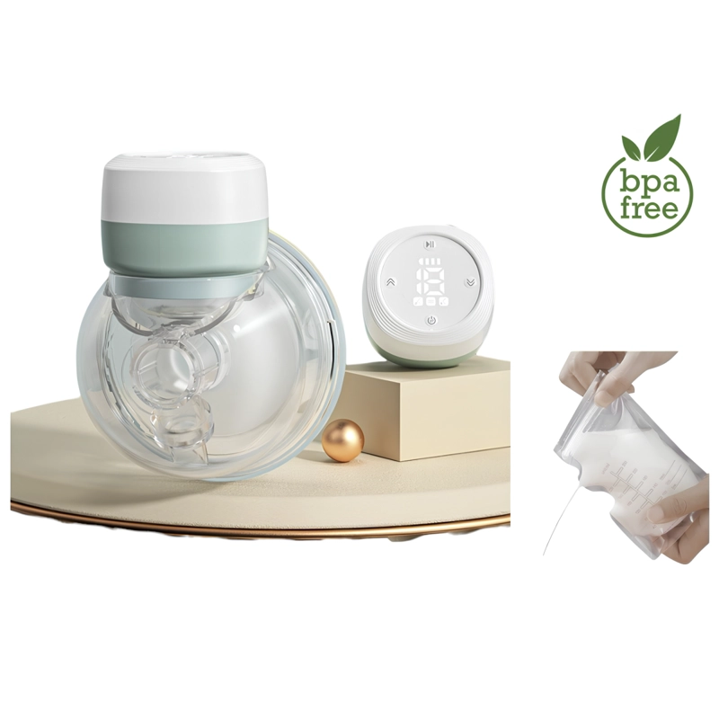 EXTRACTOR DE LECHE ELE CTRICO MANOS LIBRE W103 LUBABYCAS - 1