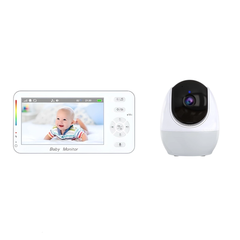 CAMARA MONITOR LUBABYCAS CON APP LUZ 4,3″1080P ABM206 - 1