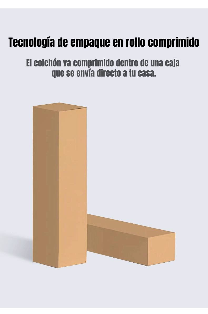 COLCHON KING COMPRIMIDO POCKET LAND 180X200X30CM - 4