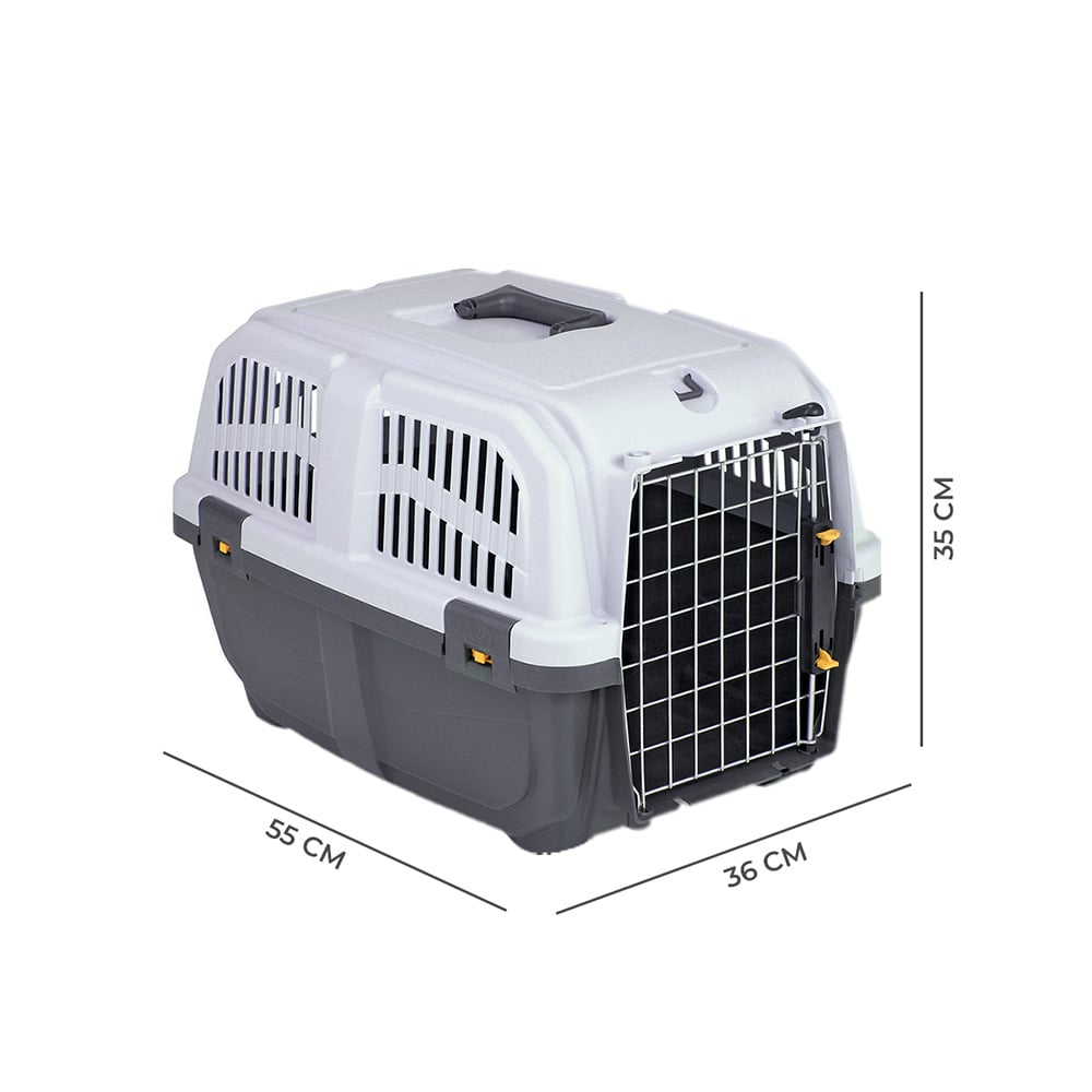 JAULA TRANSPORTADORA PERROS SKUDO 2 MPS 55 CM - 2
