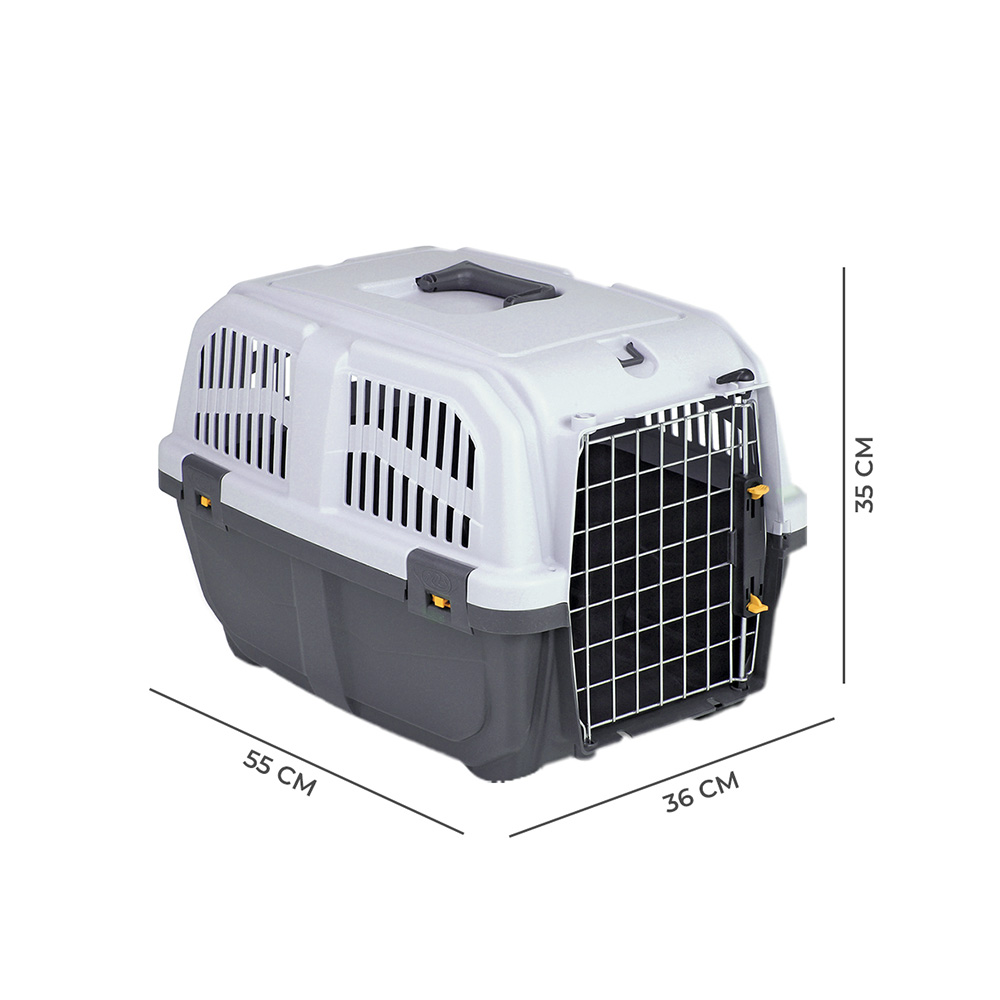 JAULA TRANSPORTADORA PERROS SKUDO 2 MPS 55 CM - 7