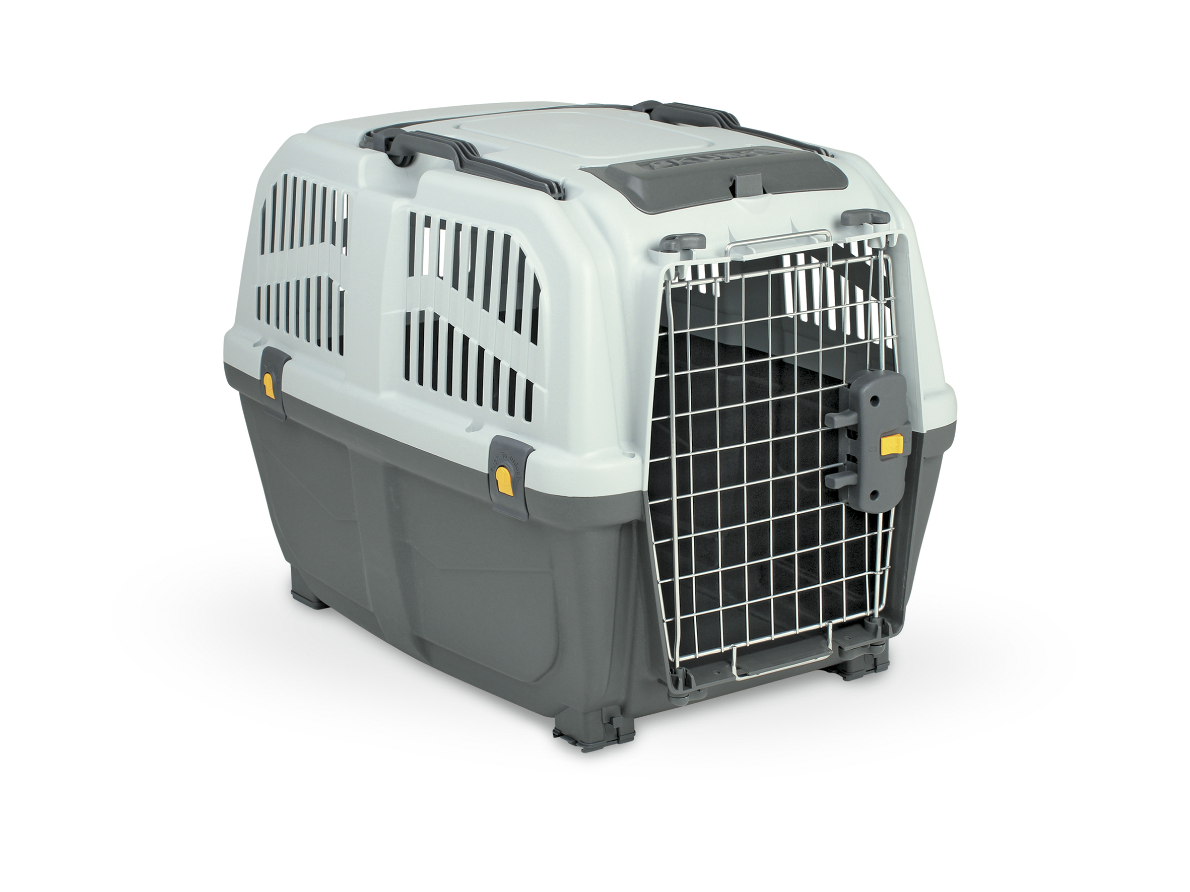 JAULA TRANSPORTADORA ACERO PERROS SKUDO 4 MPS 68 CM - 1