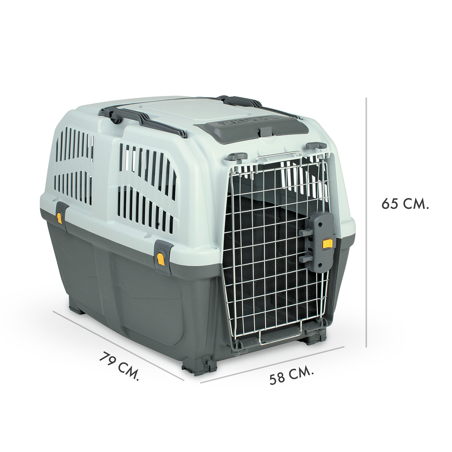 JAULA TRANSPORTADORA ACERO PERROS SKUDO 5 MPS 79 CM - 2