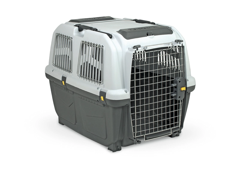JAULA TRANSPORTADORA ACERO PERROS SKUDO 6 MPS 92 CM - 1