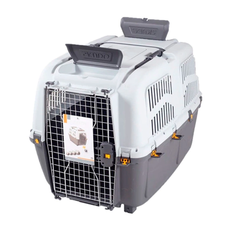 JAULA TRANSPORTADORA ACERO PERROS SKUDO 7 MPS 105 CM - 2