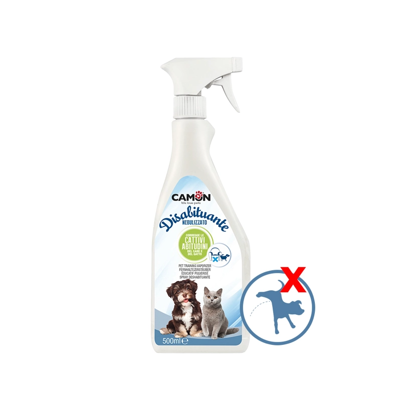 REPELENTE PERROS GATOS VAPORIZADOR INTERIROR EXTERIOR CAMON 500 ML - 2