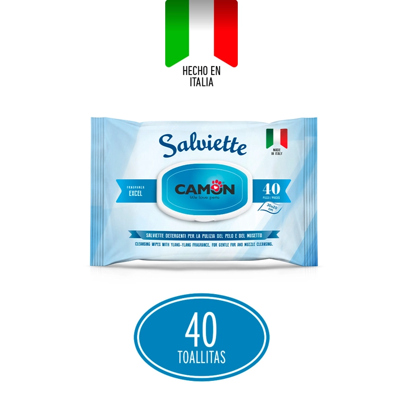 TOALLITAS HUMEDAS CAMON EXCEL 40UN - 3