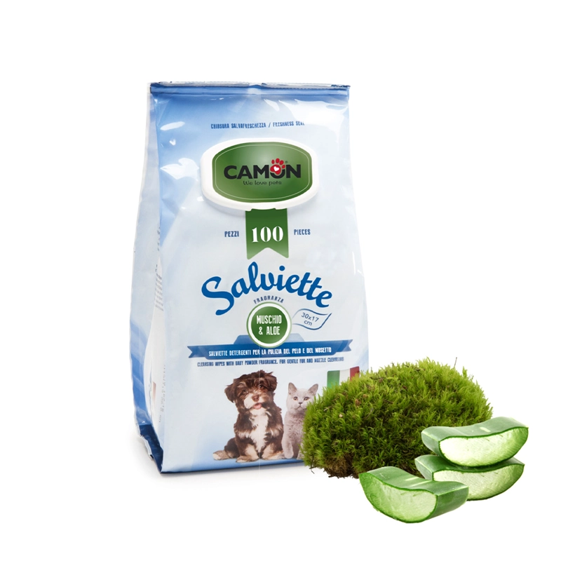 TOALLITAS HUMEDAS CAMON ALOE VERA100UN - 2