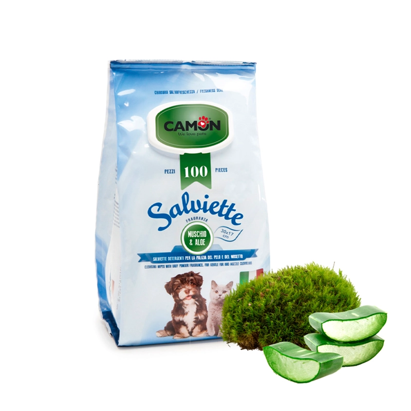TOALLITAS HUMEDAS CAMON ALOE VERA100UN - 5