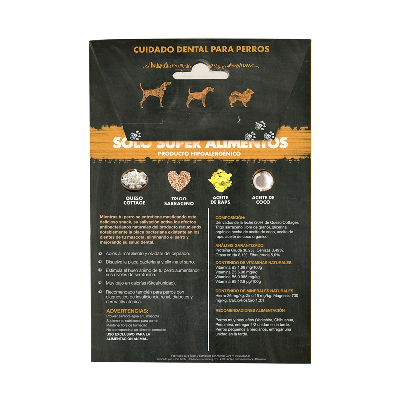 PREMIO SNACK PERROS ZUPET QCHEF DENTAL POWER MASTICABLE - 2