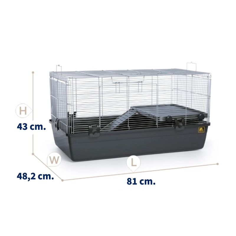 JAULA PREVUE UNIVERSAL PEQUEÑOS ANIMALES (81X48X43 CM) - 2
