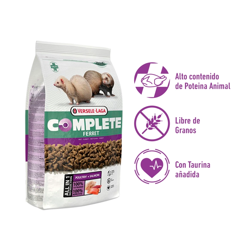 ALIMENTO SECO HURONES VERSELE-LAGA 2.5 KG VERSELE LAGA COMPLETE - 3
