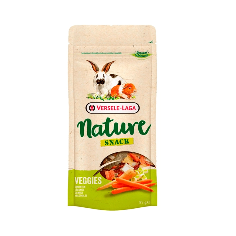 PREMIO SNACK CONEJOS ROEDORES 85 GR VEGGIE NATURE VERSELE LAGA - 1