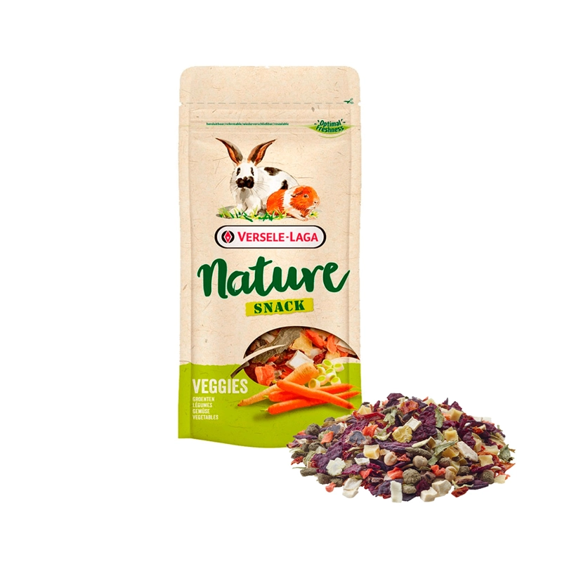 PREMIO SNACK CONEJOS ROEDORES 85 GR VEGGIE NATURE VERSELE LAGA - 3