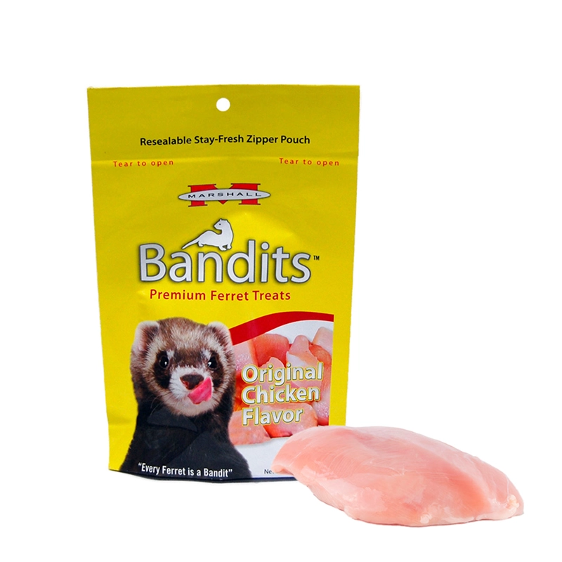 SNACK MARSHALL BANDITS PARA HURON SABOR POLLO 85 GR - 3