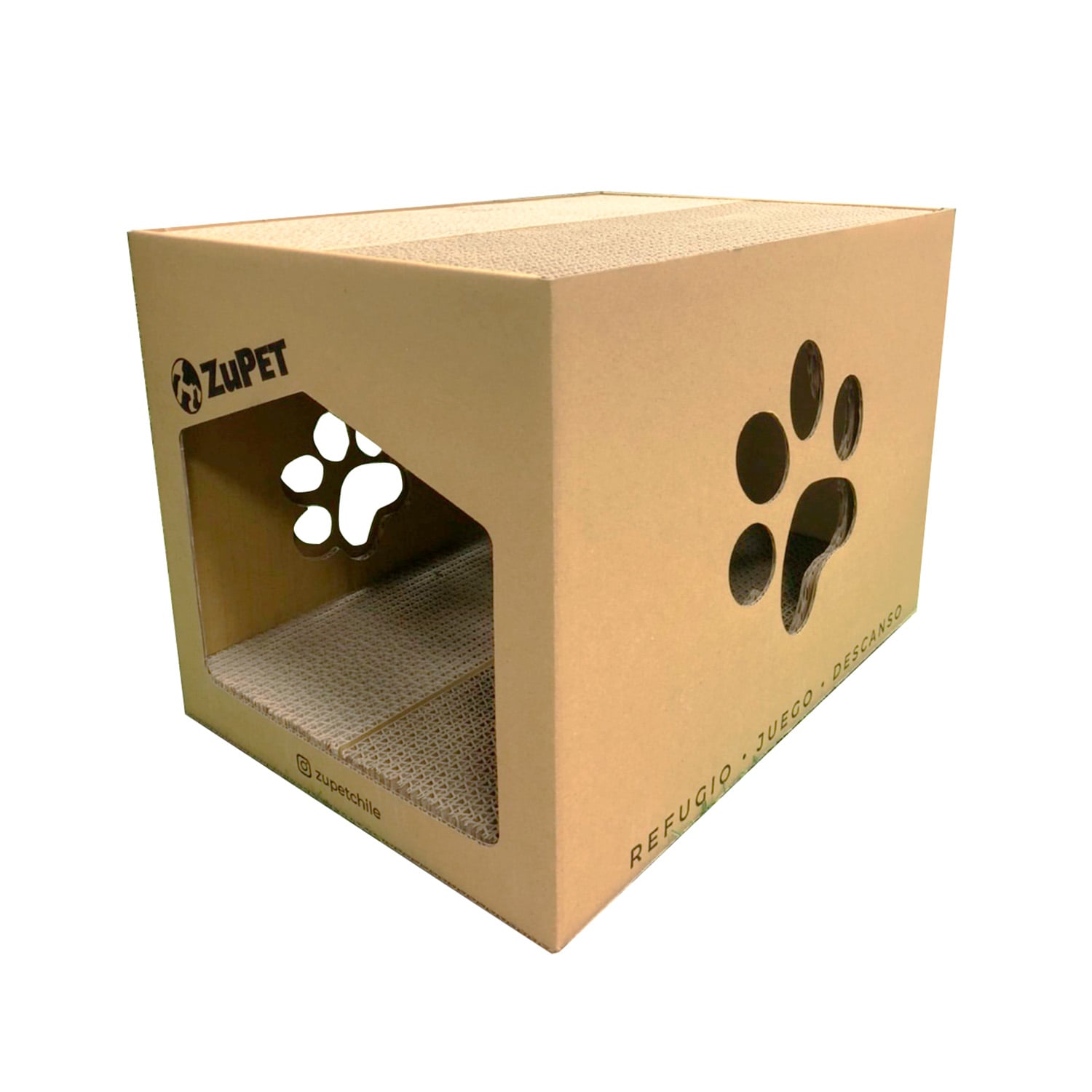 RASCADOR GATOS ZUPET CAT HOME 2 EN 1 - 1