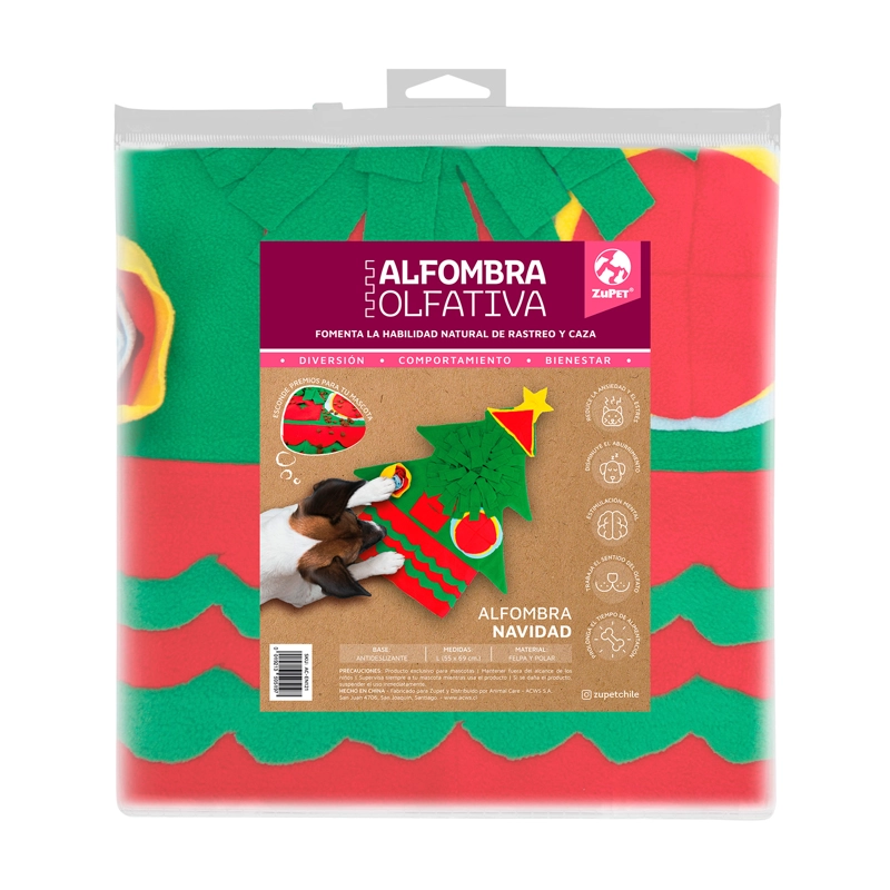 ALFOMBRA OLFATIVA PERROS NAVIDAD ZUPET - 2