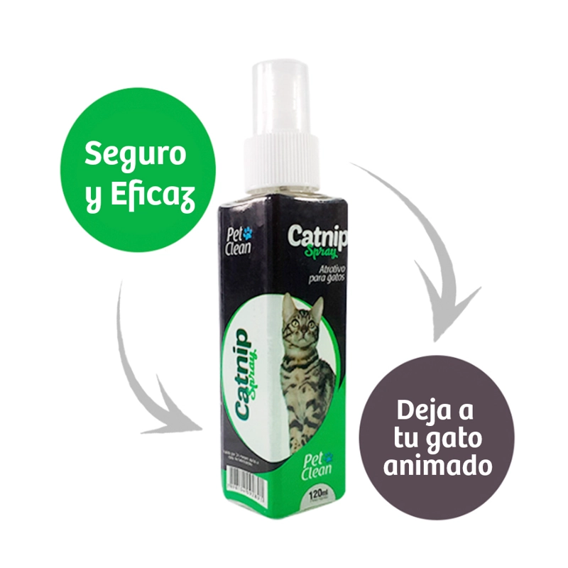 SPRAY CATNIP PET CLEAN PARA GATOS 120 ML - 2