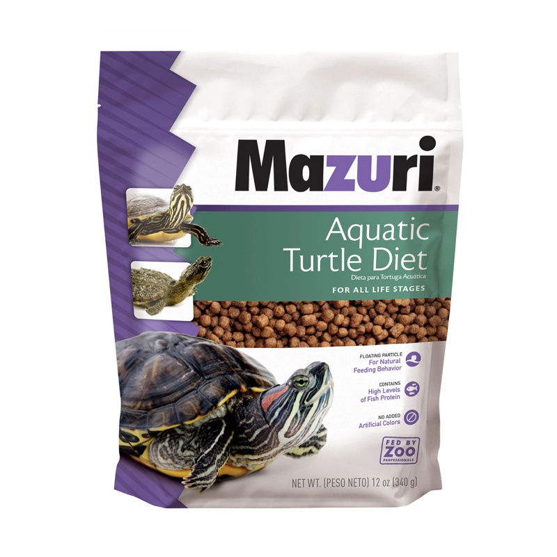 ALIMENTO SECO TORTUGAS ACUATICAS MAZURI 340 GR - 4
