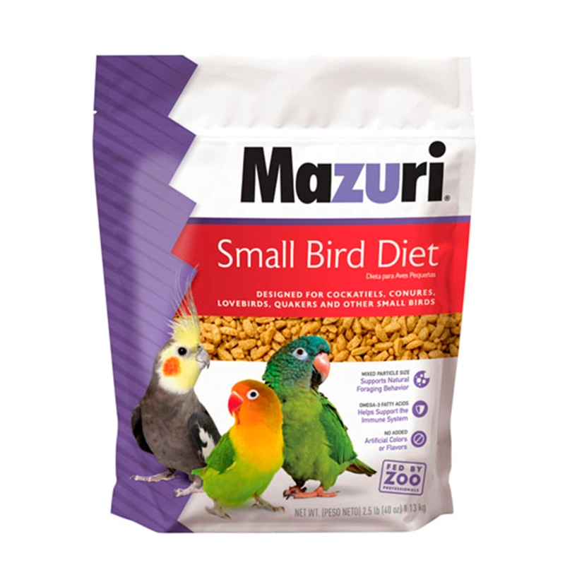 ALIMENTO SECO AVES MAZURI RAZA PEQUEÑA 1.13 KG - 1