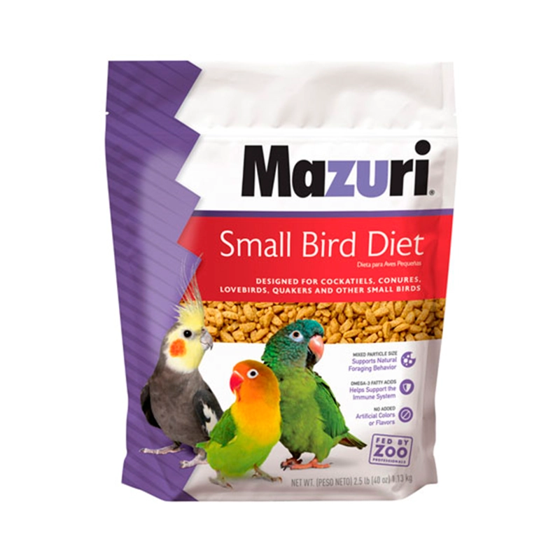 ALIMENTO SECO AVES MAZURI RAZA PEQUEÑA 1.13 KG - 4