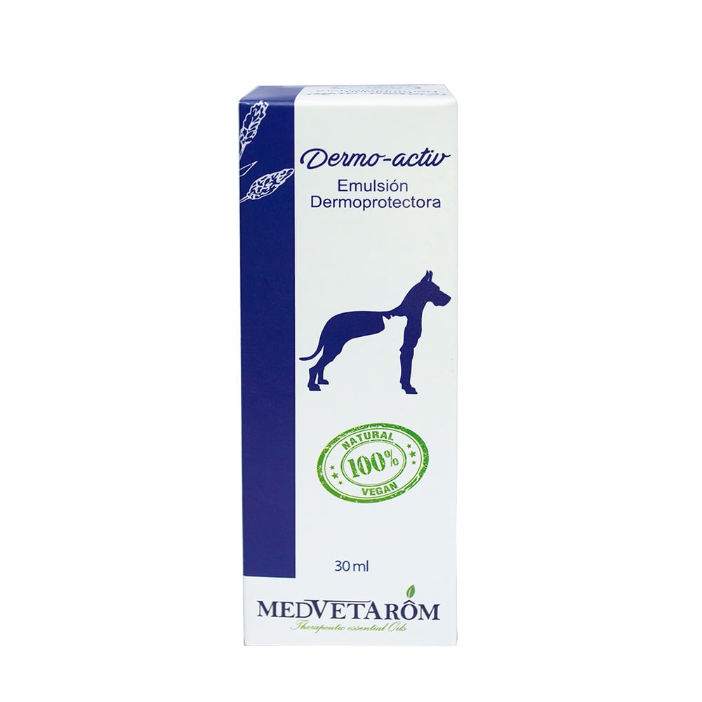 SUPLEMENTO PERROS GATOS MEDVETAROM 30 ML DERMO ACTIV SPRAY AROMATERAPIA - 2