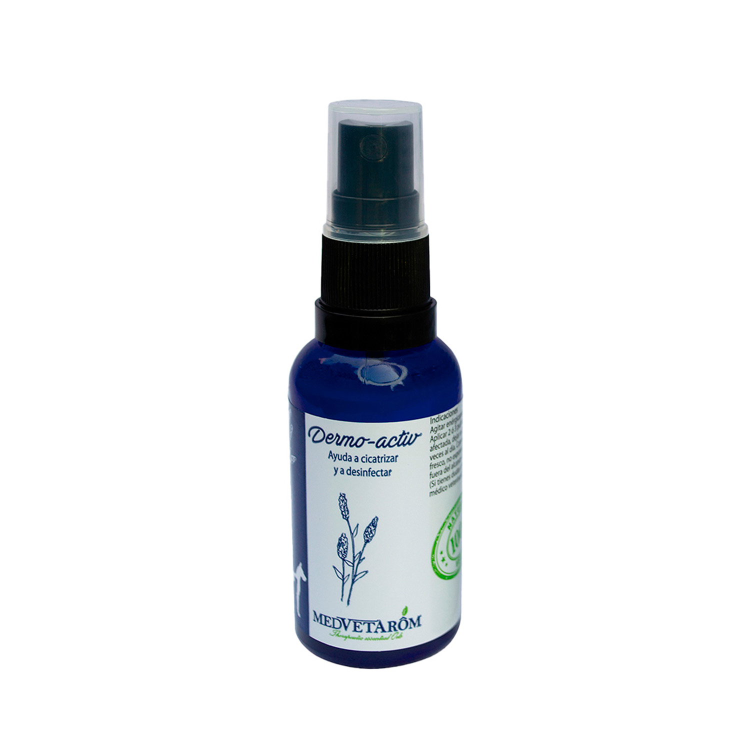 SUPLEMENTO PERROS GATOS MEDVETAROM 30 ML DERMO ACTIV SPRAY AROMATERAPIA - 6