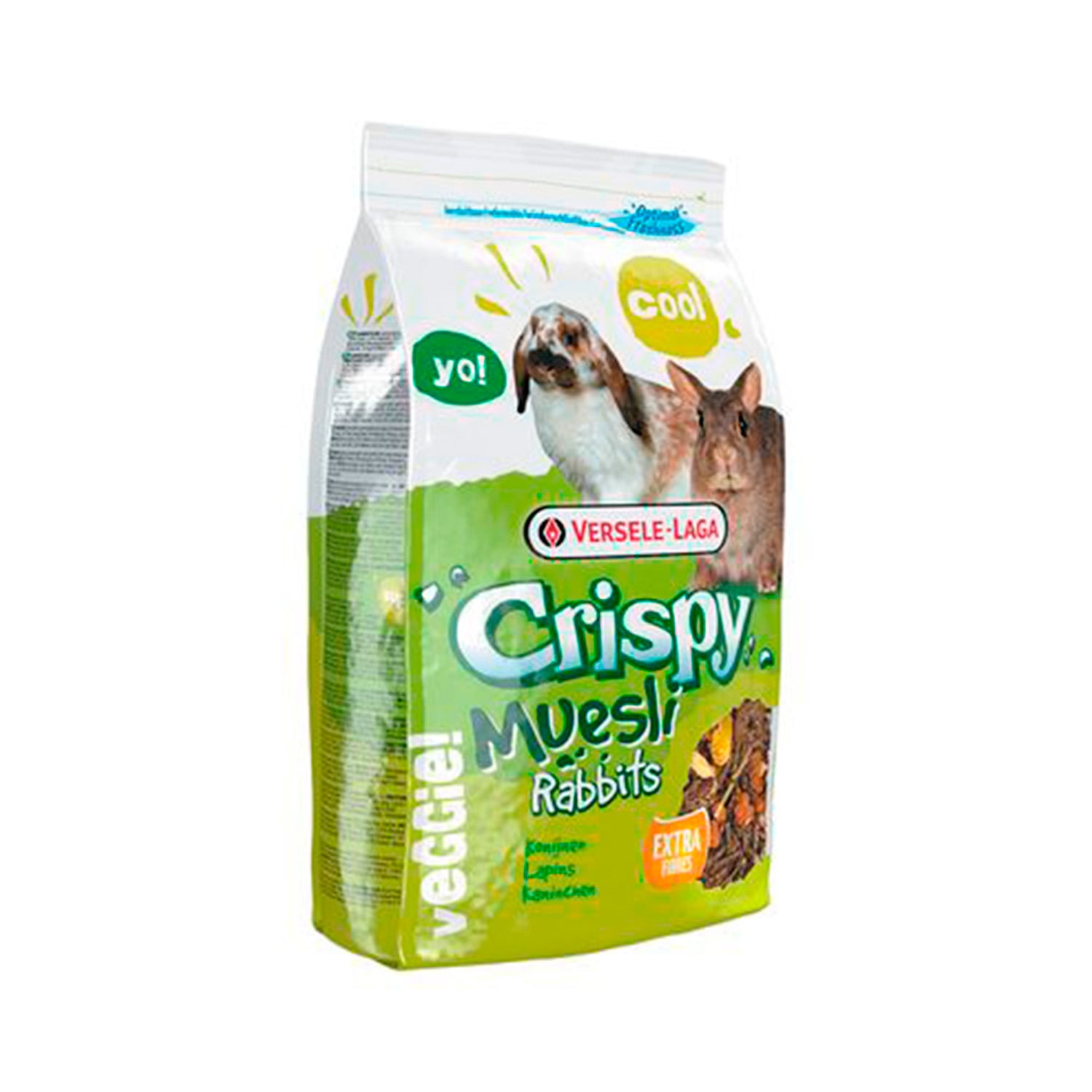 ALIMENTO SECO CONEJOS COBAYOS 2.75 KG VERSELE LAGA CRISPY MUESLI - 4