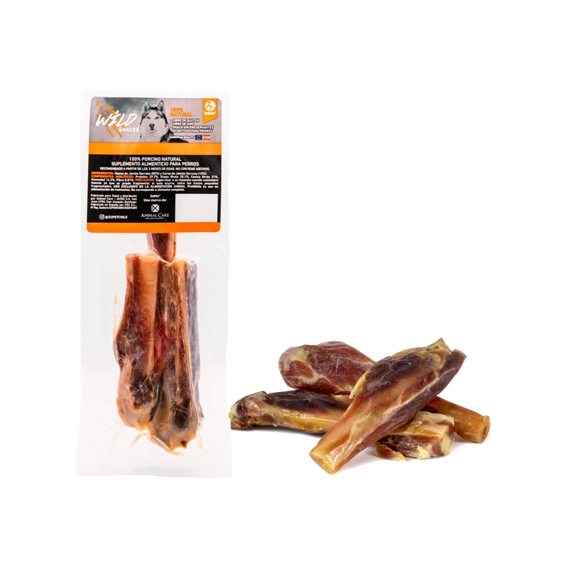 SNACK PERRO - HUESITO JAMON 11-12CM X2 WILD - 5