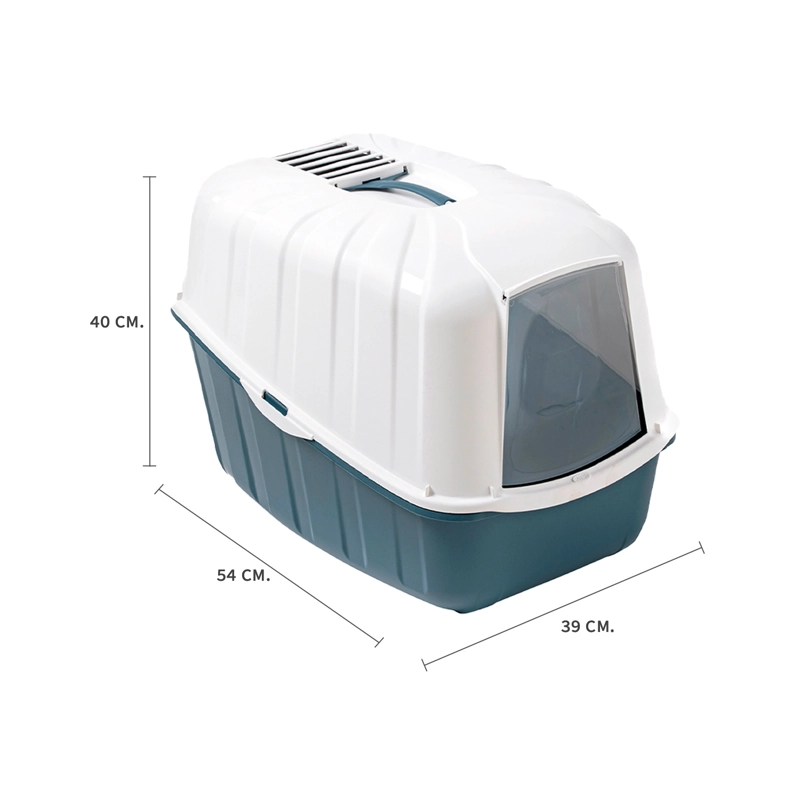 ARENERO GATOS MPS KOMODA CON FILTRO CARBÓN Y PALA AZUL OPACO - 2
