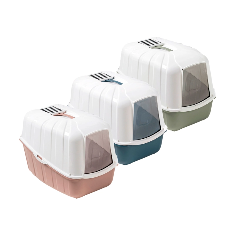 ARENERO GATOS MPS KOMODA CON FILTRO CARBÓN Y PALA ROSA OPACO - 3