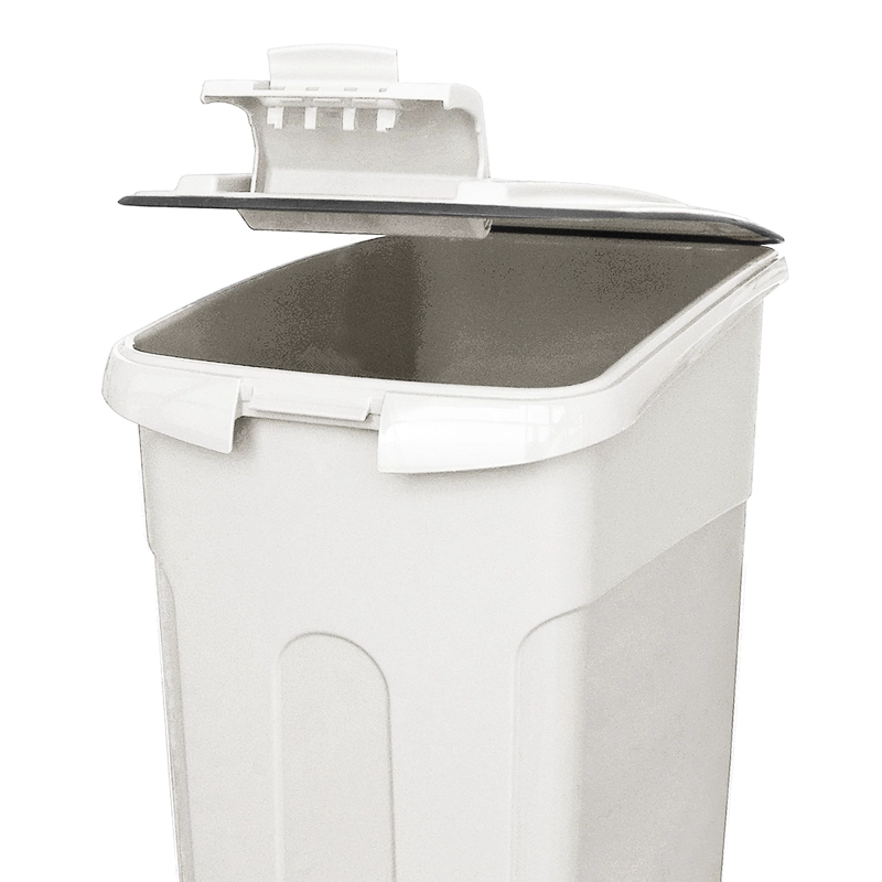 CONTENEDOR MPS HERMETICO ALIMENTO OTO 54LT BLANCO - 2
